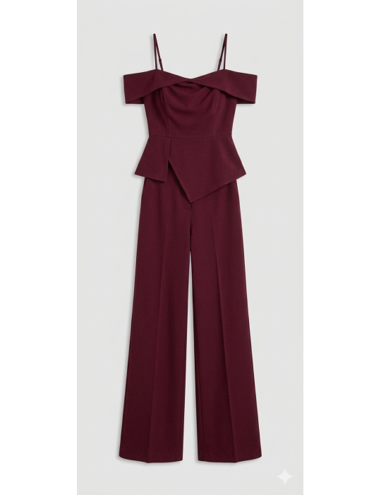 Conjunto de Gala "Viena" – Borgoña Profundo