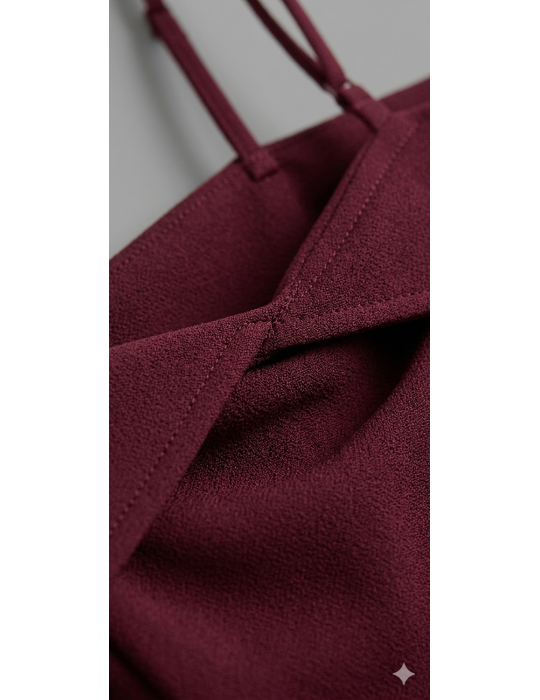 Conjunto de Gala "Viena" – Borgoña Profundo