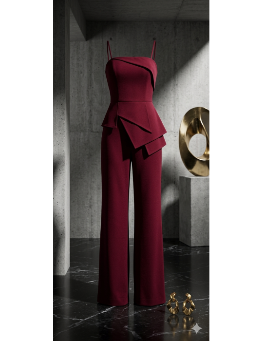 Conjunto de Gala "Viena" – Borgoña Profundo